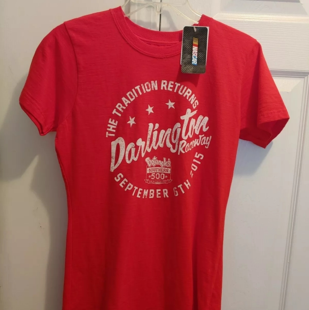 Nascar Southern 500 Darlington Raceway Red T-shirt